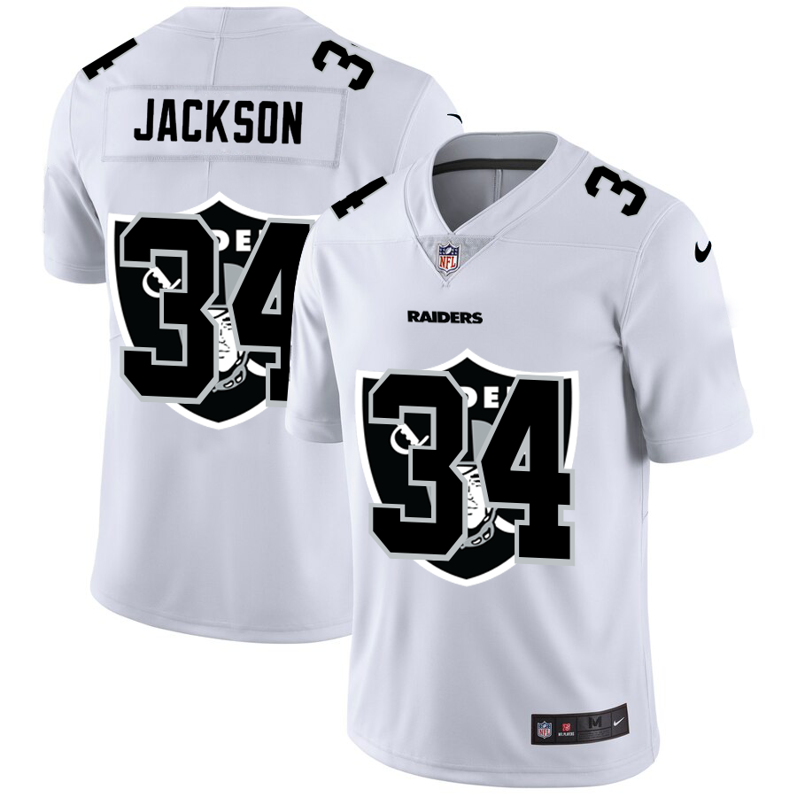 2020 New Men Oakland Raiders #34 Jackson white  Limited NFL Nike jerseys